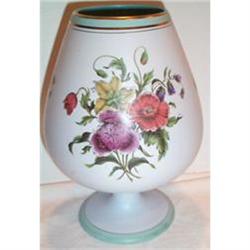 Gouda Floral Decorated Footed Vase #863381