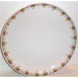 KPM Germany Rose Decorated Plate #863392