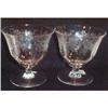 Image 1 : Two Fostoria Grape Etched Footed Goblets #863397
