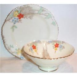 Royal Staffordshire Footed Mayonnaise and Plate #863401