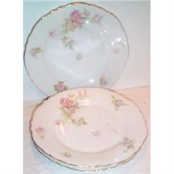 Three Rose Decorated German Plates #863402