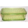 Image 1 : Green Covered Rectangular Refrigerator Dish #863413