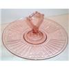 Image 1 : Pink Mayfair Open Rose Sandwich Server #863458