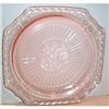 Image 1 : Pink Mayfair, Open Rose, Depression Plate #863513