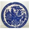 Image 1 : Two Blue Willow Decorated Vintage Plates #863540