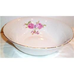 Rose Decorated Czechoslovakia Bowl #863547