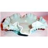 Image 1 : Fenton Hobnail Ruffled Candy Dish #863556