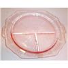 Image 1 : Two Pink Princess Depression Glass Grill Plates #863596