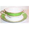 Image 1 : Noritake Green Striped Cream Soup and #863621