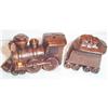 Image 1 : Metal Train Salt and Pepper Shakers #863647