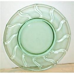 Green Fostoria Jamestown Plate #863698