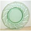Image 1 : Green Fostoria Jamestown Plate #863698