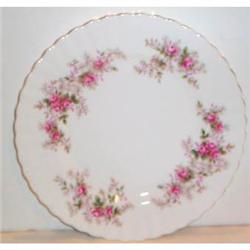 Two Royal Albert Lavender Rose Decorated Plates #863703