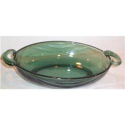 Fostoria Spruce Green Horizon Oval Bowl #863713