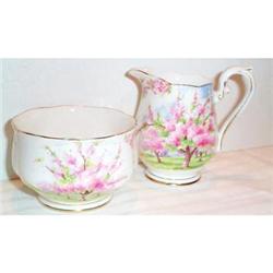 Royal Albert Blossom Time Cream and Sugar #863714