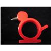Image 1 : Red Bakelite bird napkin ring  #863763