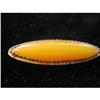 Image 1 : Bakelite Butterscotch Bar brooch  #863780