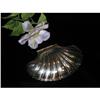 Image 1 : SILVERPLT SHELL DISH WITH FROSTED GLASS INSERT #863924