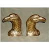 Image 1 : Solid Brass Eagle Head Bookends #863944