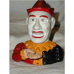 Vintage Reproduction Cast Iron Mechanical Clown #863950