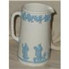 Image 1 : Wedgewood Queensware Blue on Cream Large Cream #863957