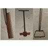 Image 1 : Antique Garden Tools,Rake,Hole Plug,English #863968