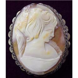 Quality Large Cameo Brooch/Pendant #878589