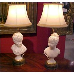 Charming Vintage Figural Lamps #878752