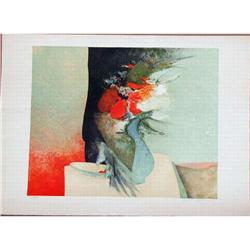 Claude Gaveau, Cherries  Signed Litho #878908