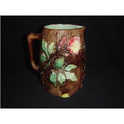 English Majolica Large Pitcher #878952