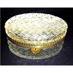 Antique French Large Oval Box #878977