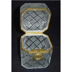 Antique Cut Crystal Box #878979