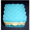Image 1 : Blue Opaline Hinged Box #878981