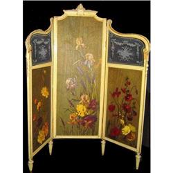 Antique 3-Panel Screen #879070