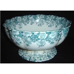 English Staffordshire Transfer Punch Bowl #879188