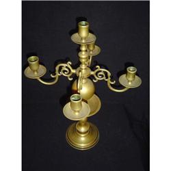 Antique English Brass Candelabra #879212