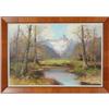 Image 1 : Mountain Pond - ORIGINAL Oil On Canvas by #886313