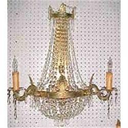 Empire Style Crystal Beaded Wall Sconces Wall #886500