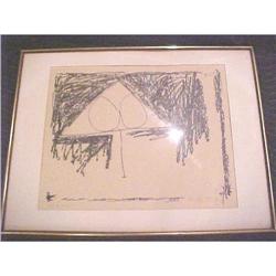 ROBERT MOTHERWELL SIGNED  LITHOGRAPH #886515