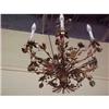Image 1 : GILT TOLE CHANDELIER #886516