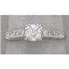 Image 1 : Platinum and Diamond Ring #886550