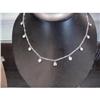 Image 1 : Platinum and Diamond Necklace with Certed GIA #886841