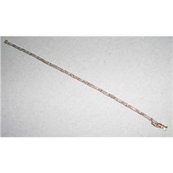 14kt Gold 2ct Diamond Bracelet 14K full cut H-J #887024