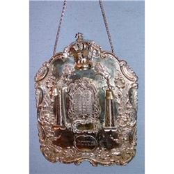 Sterling Silver Torah Shield Judaica Judaic #887027