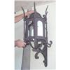 Image 1 : PAIR of Large Iron Lantern  for outdoor use #887040