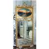 Image 1 : French gilt tall mirror  Trumeau  #887041