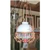 Image 1 : Hanging Kerosene bronze lamp, electrified #887046