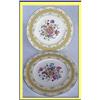 Image 1 : 6 COALPORT FOR TIFFANY HP ENAMEL PLATES 19C #887110