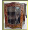 Image 1 : 19C FRENCH MINIATURE DISPLAY CABINET CHERUBS #887115