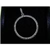 Image 1 : ESTATE HOOP PENDANT W/ROSE CUT DIAMONDS #896446